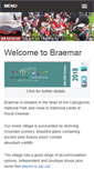 Mobile Screenshot of braemarscotland.co.uk